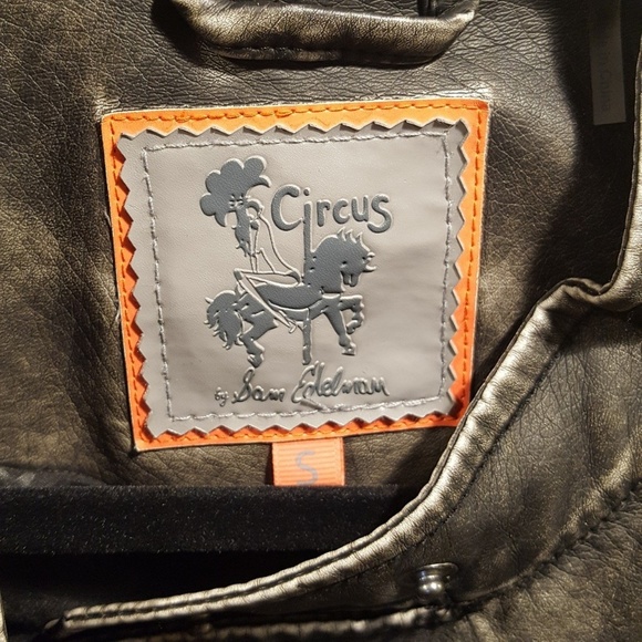 Sam Edelman "Circus" Faux-leather Moto Jacket - Picture 3 of 4